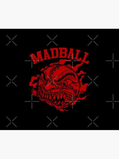 Red Maroon Ball Tapestry Official Madball Merch