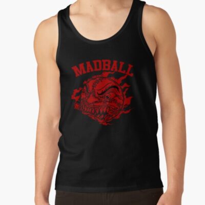 Red Maroon Ball Tank Top Official Madball Merch