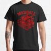 Red Maroon Ball T-Shirt Official Madball Merch