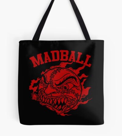 Red Maroon Ball Tote Bag Official Madball Merch