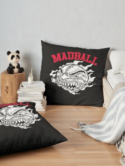 Best Seller Madball Merchandise Throw Pillow Official Madball Merch