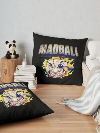 Madball Throw Pillow Official Madball Merch