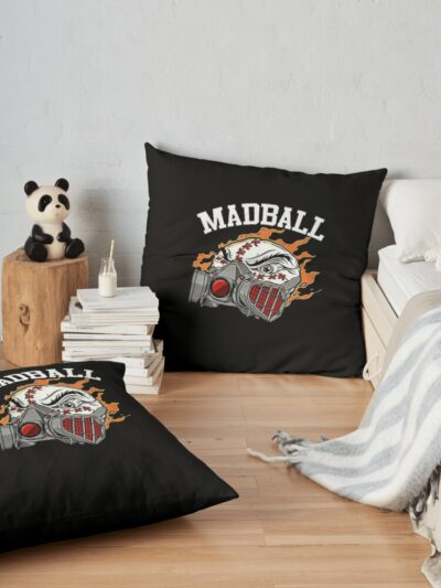 Best - Madball Throw Pillow Official Madball Merch