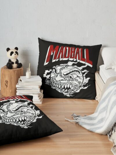 Madball Original Throw Pillow Official Madball Merch