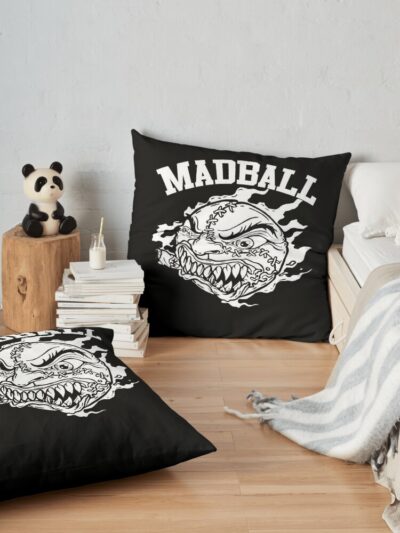 New - Madball Throw Pillow Official Madball Merch