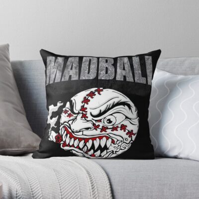 All Or Nothing - Madball Throw Pillow Official Madball Merch