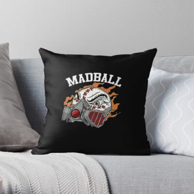 Best - Madball Throw Pillow Official Madball Merch