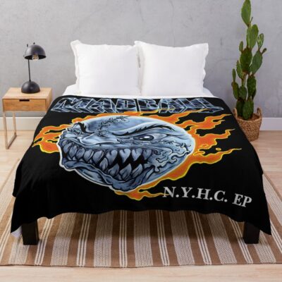 Fireball Throw Blanket Official Madball Merch