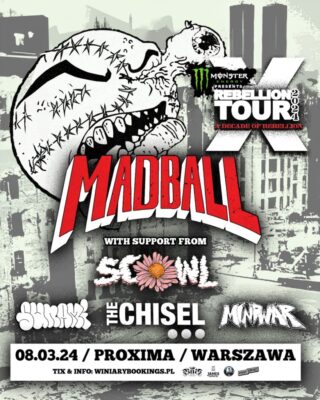 Madball 2024 Tour A Hardcore Extravaganza - Madball Shop